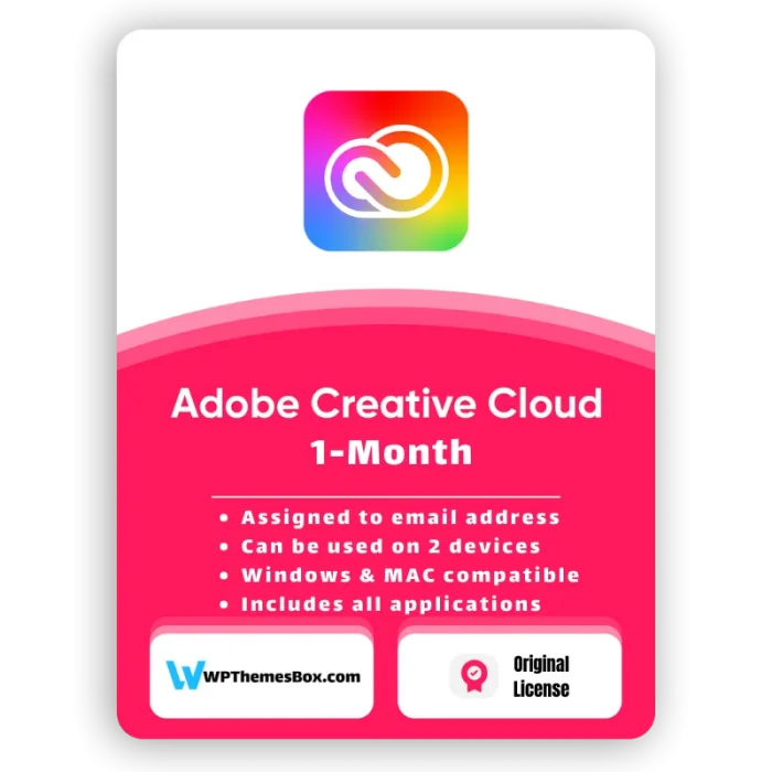 Buy Adobe Creative Cloud - 1 Month