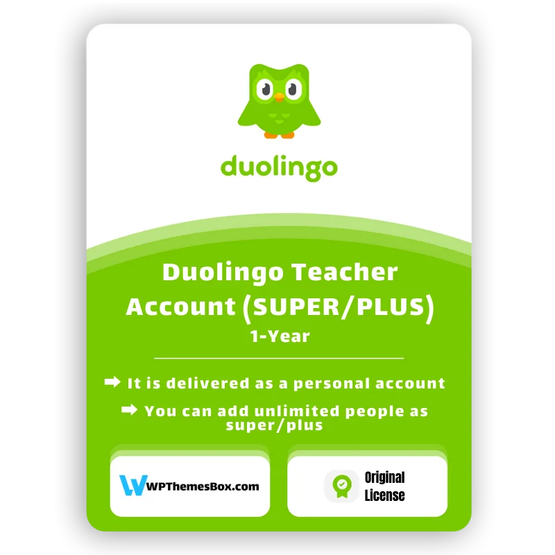 Buy Duolingo Super Now